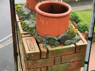 Chimney and flashing repairs