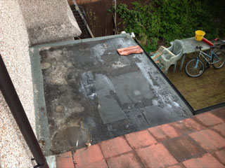 Flat roof repair